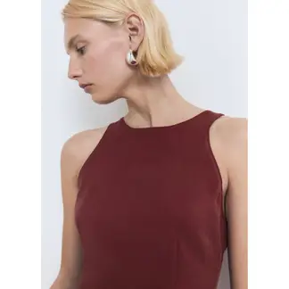 MANGO - Blusa Sin Mangas Mujer