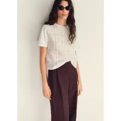 MANGO - Polo Manga Corta Mujer