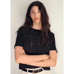 MANGO - Polo Manga Corta Mujer