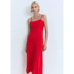 MANGO - Vestido Midi Mujer