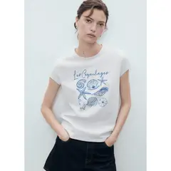 MANGO - Polo 100% Algodón Mujer