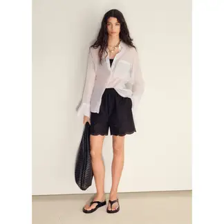 MANGO - Short Tiro Alto Mujer