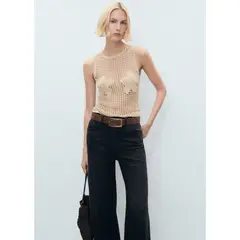 MANGO - Top Sin Mangas Mujer