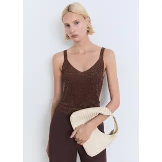 MANGO - Polo Sin Mangas Mujer