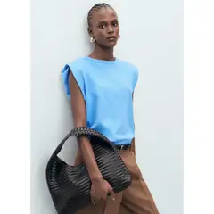 MANGO - Polo 100% Algodón Mujer