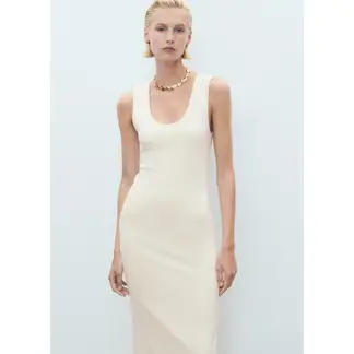 MANGO - Vestido Largo Mujer