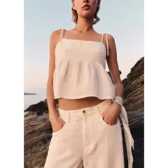 MANGO - Top Sin Mangas Mujer