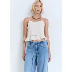 MANGO - Top Sin Mangas Mujer