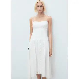 MANGO - Vestido Midi Mujer