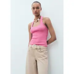 MANGO - Top Sin Mangas Mujer