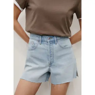 MANGO - Short Tiro Alto Mujer