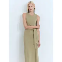 MANGO - Vestido Largo Mujer