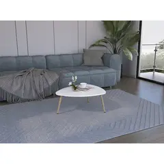 TUHOME - Mesa Centro Baja Narvik Blanco