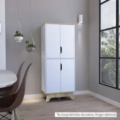 TUHOME - Alacena Cocina Bicolor Blanco