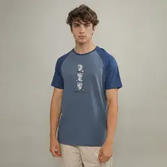 BEARCLIFF - Polo Manga Ranglan Hombre