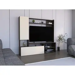 TUHOME - Estante Tv70 Nolic Capri Nogal