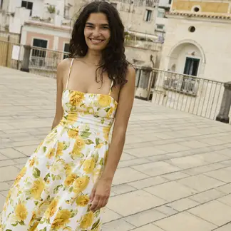 MANGO - Vestido Largo Mujer