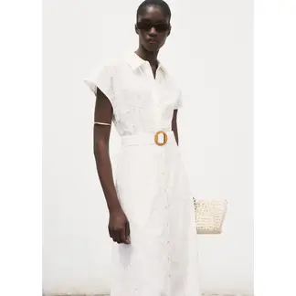 MANGO - Vestido Midi Mujer