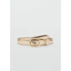 MANGO - Cinturón Lamina Mujer