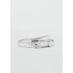 MANGO - Cinturón Lamina Mujer