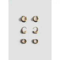 MANGO - Aretes Tania Mujer