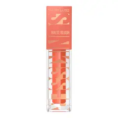MAYBELLINE - Rubor Líquido Sunkisser Matte Blush Tono 34 Peachy Quench 4.7 ml