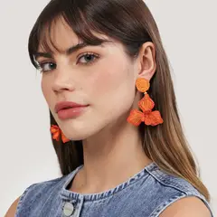 CAPITTANA - Aretes Orquidea Mujer X Falabella
