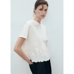 MANGO - Polo Manga Corta Mujer