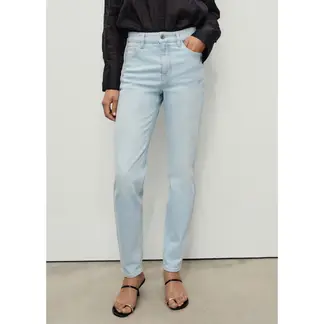 MANGO - Jean Mom Tiro Alto Mujer