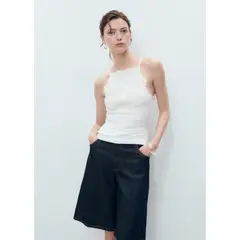 MANGO - Top Sin Mangas Mujer