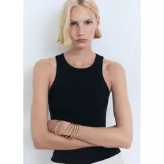 MANGO - Top Sin Mangas Mujer