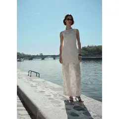 MANGO - Vestido Largo Mujer