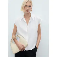 MANGO - Blusa Casual Mujer