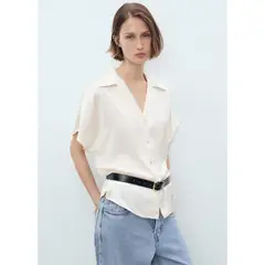 MANGO - Blusa Casual Mujer
