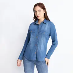 KANSAS - Blusa Manga Larga Mujer