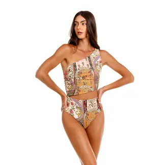 AGUA BENDITA - Ropa De Baño Entera Greisa Aura