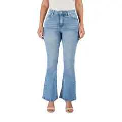 VRP BY VIVIANA RIVAS PLATA - Jean Flare Tiro Medio Mujer
