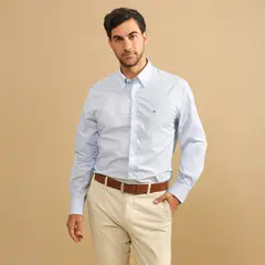 TOMMY HILFIGER - Camisa Algodón Casual Hombre