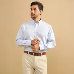 TOMMY HILFIGER - Camisa Algodón Casual Hombre