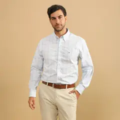 TOMMY HILFIGER - Camisa Algodón Casual Hombre