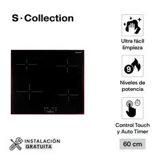 SCOLLECTION - Encimera Inducción Pure Ceran 60 Cm