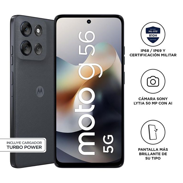 Celular Moto G56 Azul 8gb + 256gb