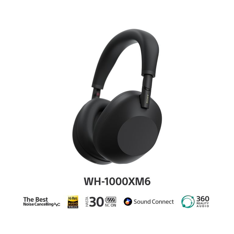 Audífonos Bluetooth con Noise Cancelling WH-1000XM6