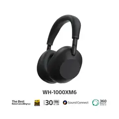 SONY - Audífonos Bluetooth con Noise Cancelling WH-1000XM6