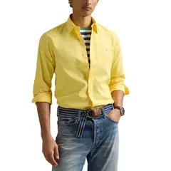 POLO RALPH LAUREN - Camisa 100% Algodón Casual