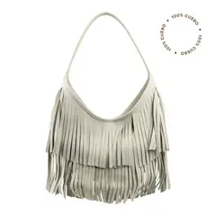 MILANO BAGS - Cartera Hobo Cuero Mujer