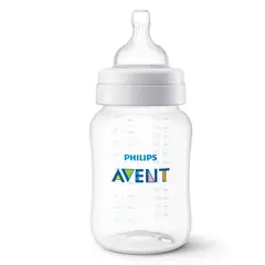 PHILIPS AVENT - Biberón Anticolic 9oz Transparente Avent