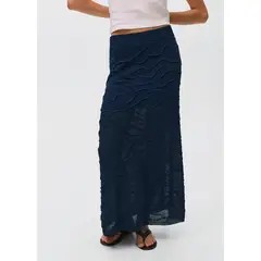 MANGO TEEN - Falda Larga Mujer