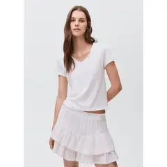 MANGO TEEN - Polo Manga Corta Mujer