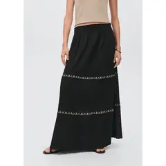 MANGO TEEN - Falda Larga Mujer